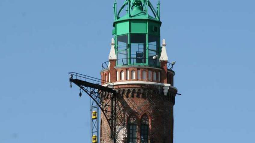  The top of a lighthouse.