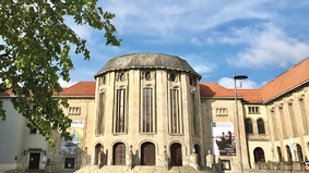Exterior view of the City Theater 