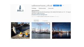 Screenshot Instagramm Sail 2020