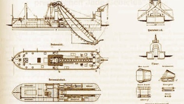 Drawings of vehicles.