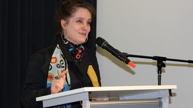 Stadträtin Dr. Jeanne-Marie Ehbauer erläuterte die technische Umsetzung