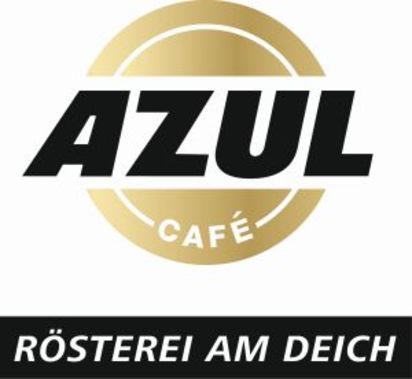 Schriftzug AZUL Cafe