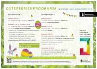 Plakat Kinder- und Jugendtreff DLZ Grünhöfe
