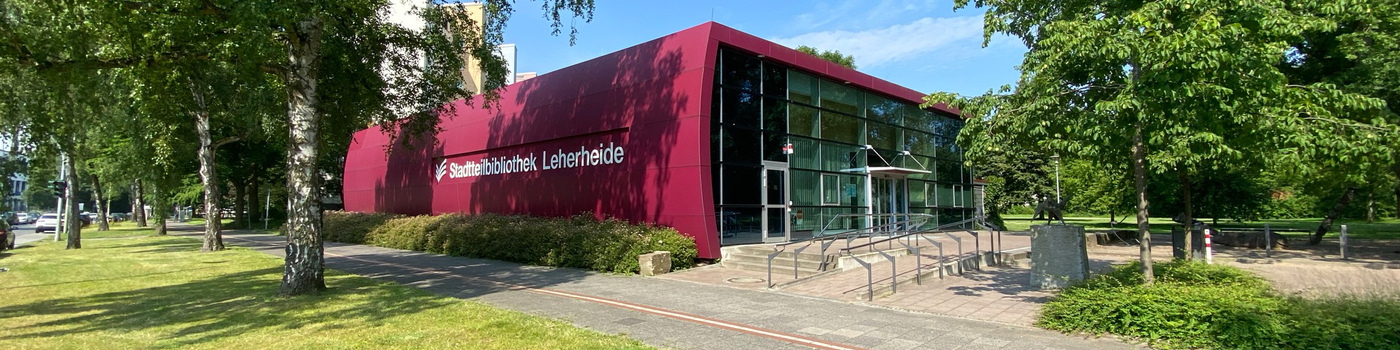 Gebäude der Stadtteilbibliothek Leherheide