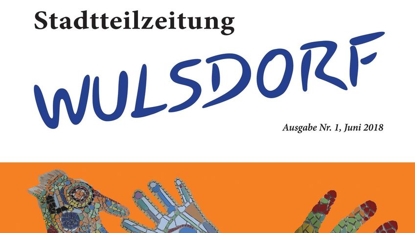 Ausschnitt des Titelbildes der ersten Ausgabe der Stadtteilzeitung Wulsdorf