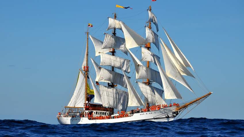 Segelschiff Guayas