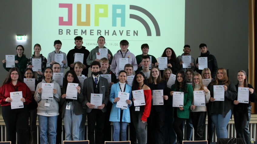 Mitglieder Jugendparlament Bremerhaven 