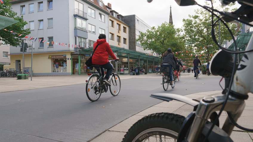 Förderung des umweltverträglichen Fahrradverkehrs in Bremerhaven