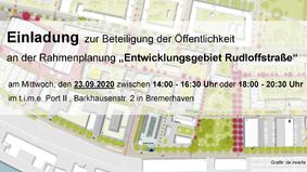 Flyer Einladung Rudloffstraße Seite 1