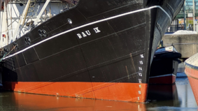 Das Walfangboot "Rau IX" 