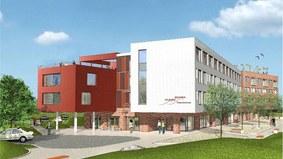Pflege- und Wohnzentrum mit Patientenhotel: So soll der Neubau aussehen