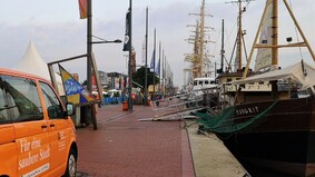 Entsorgungsbetriebe Bremerhaven sorgten für "klar Schiff" während der Maritimen Tage