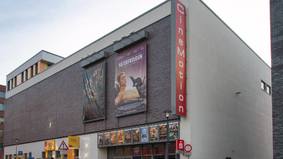 Das Cinemotion Kinocenter am südlichen Ende der Fußgängerzone
