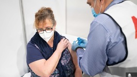 Impfsituation im Impfzentrum Bremerhaven