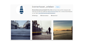 Screenshot des Instagram Kanals Bremerhaven Erleben