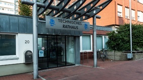 Eingang Technisches Rathaus