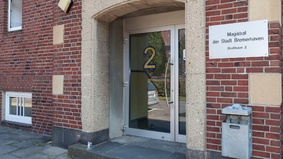Eingang Stadthaus 2