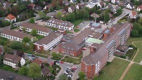 Luftbild DRK Klinik Am Bürgerpark