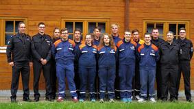 Leistungsspangengruppe 2016 der Jugendfeuerwehr der Freiwilligen Feuerwehr Bremerhaven