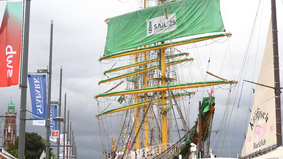 Traditionssegler Alexander von Humboldt II und Sail-Segel