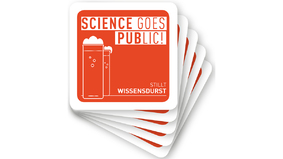 Logo "Science goes Public"
