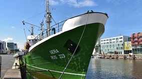 Museumsschiff GERA im Fischereihafen