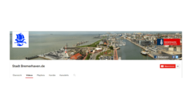 Screenshot from the YouTube Channel of the City Administration Bremerhaven