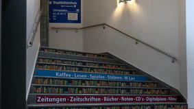 Eingang Stadtbibliothek