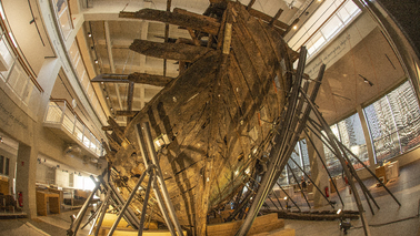 Kogge im Schifffahrtsmuseum