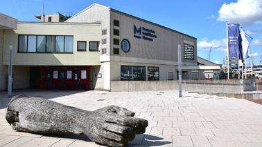 Exterior view of a museum.
