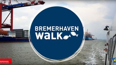 Containerbrücken in Bremerhaven.