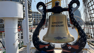 The bell of the "Schulschiff Deutschland"