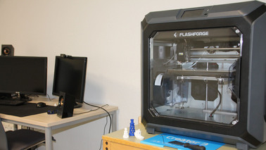 Auch ein 3D-Druck-Projekt wird angeboten.