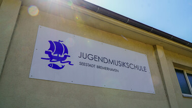 Die Jugendmusikschule Bremerhaven von außen.