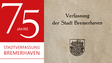 Logo 75 Stadtverfassung Bremerhaven