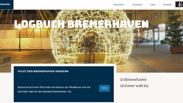 Svreenshot Blog Logbuch Bremerhaven