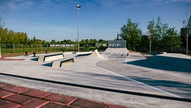 Neuer Skatepark an der Geeste