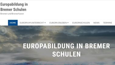 Website Europabildung in Bremer Schulen www.ebibs.de